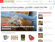 Tablet Screenshot of italianrecipebook.com